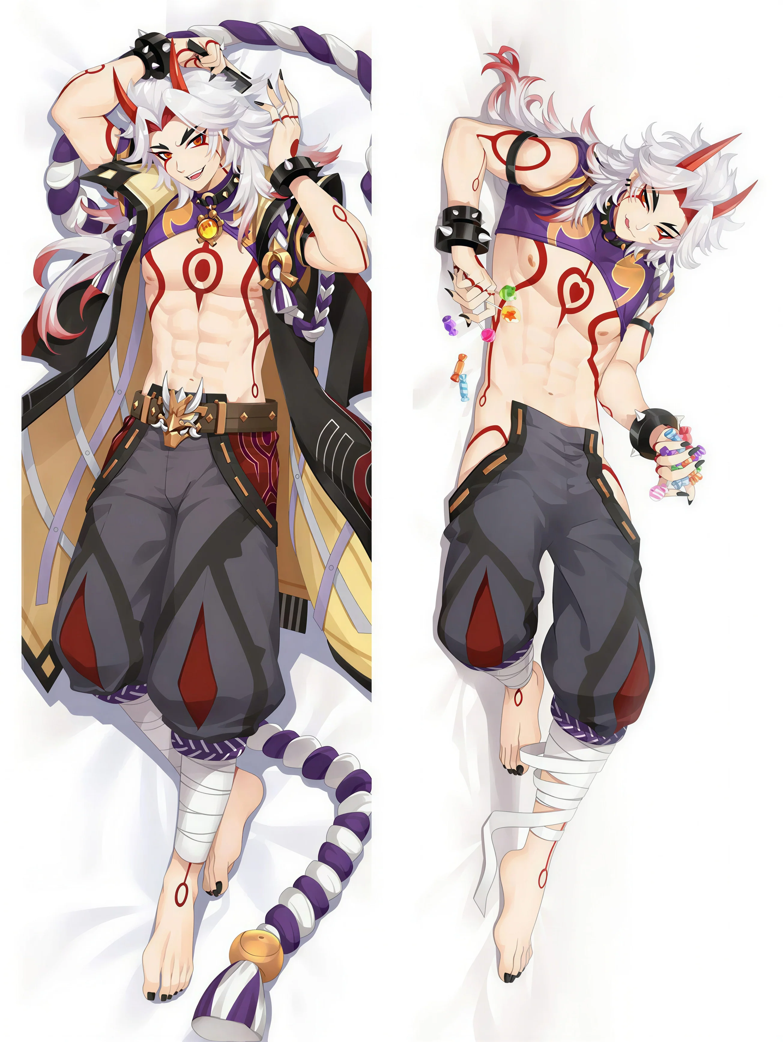 Itto Körper-Kissen <br/> Arataki Genshin - Image 2