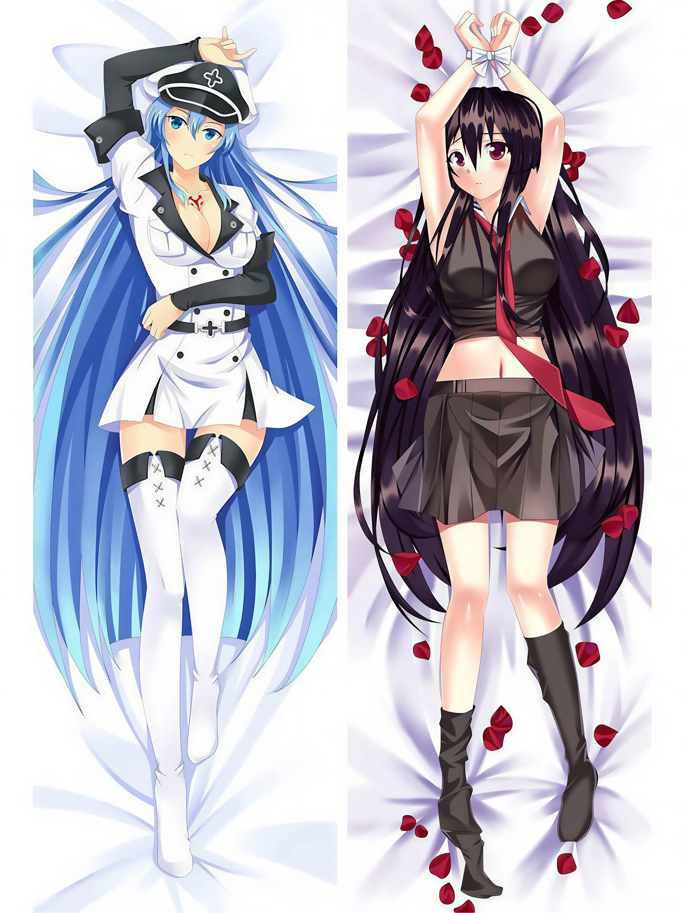 Esdeath & Akame <br/> Esdeath und Akame Körperkissen - Image 2