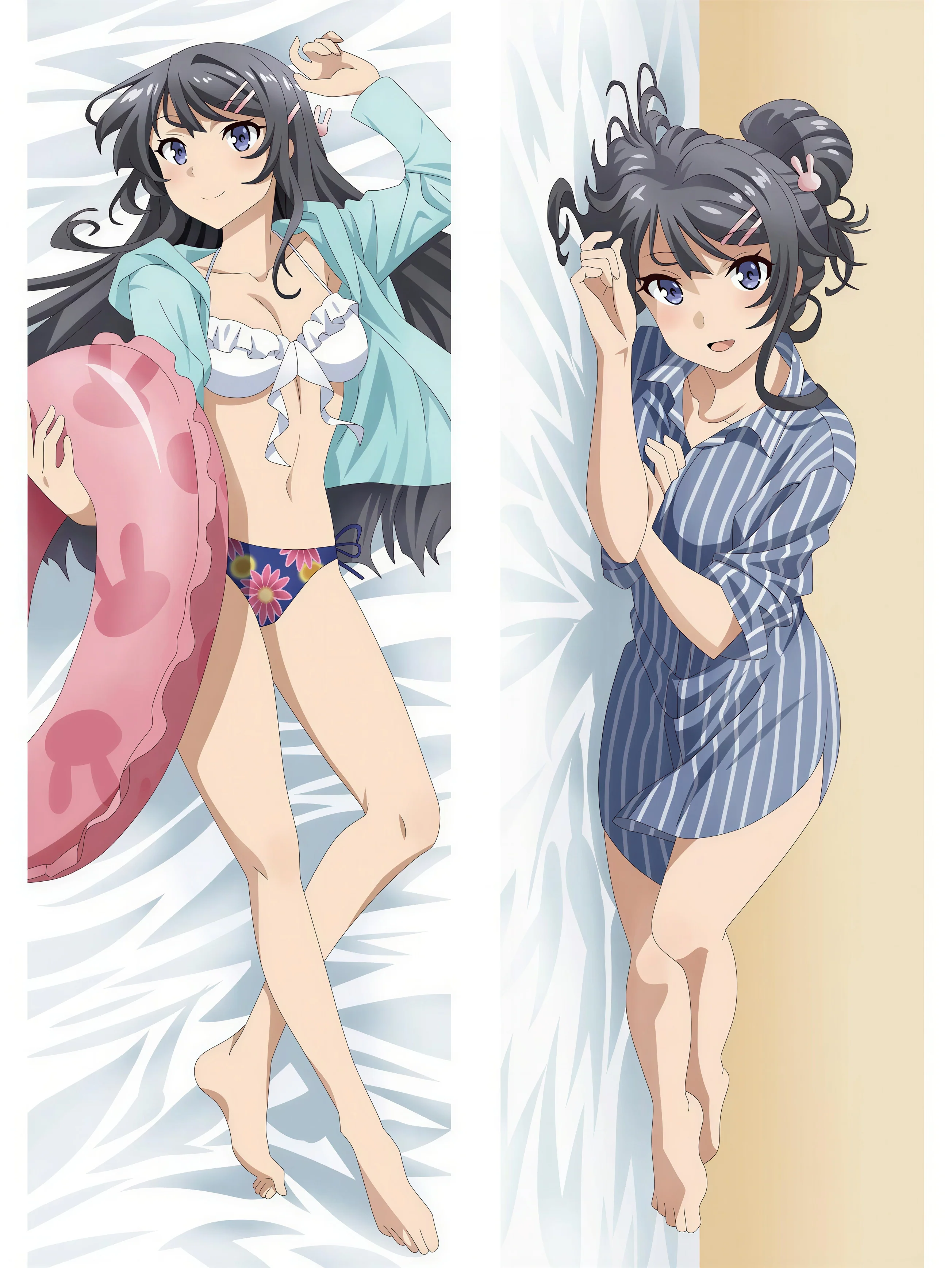 Mai Sakurajima Niedlich <br/> Mai Sakurajima Körper Kopfkissen - Image 2