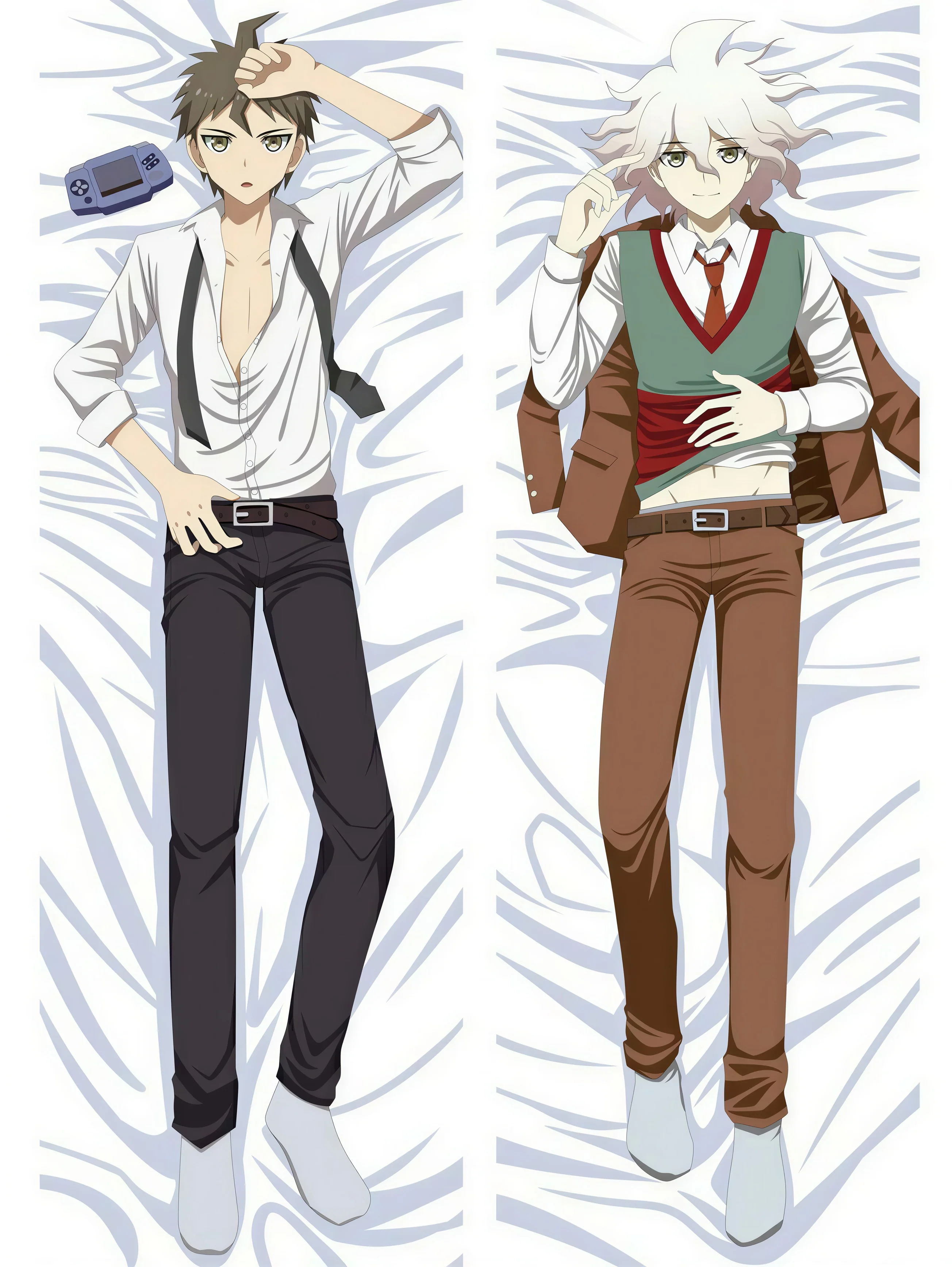 Nagito und Hajime <br/> Nagito Komaeda Körper-Kissen - Image 2