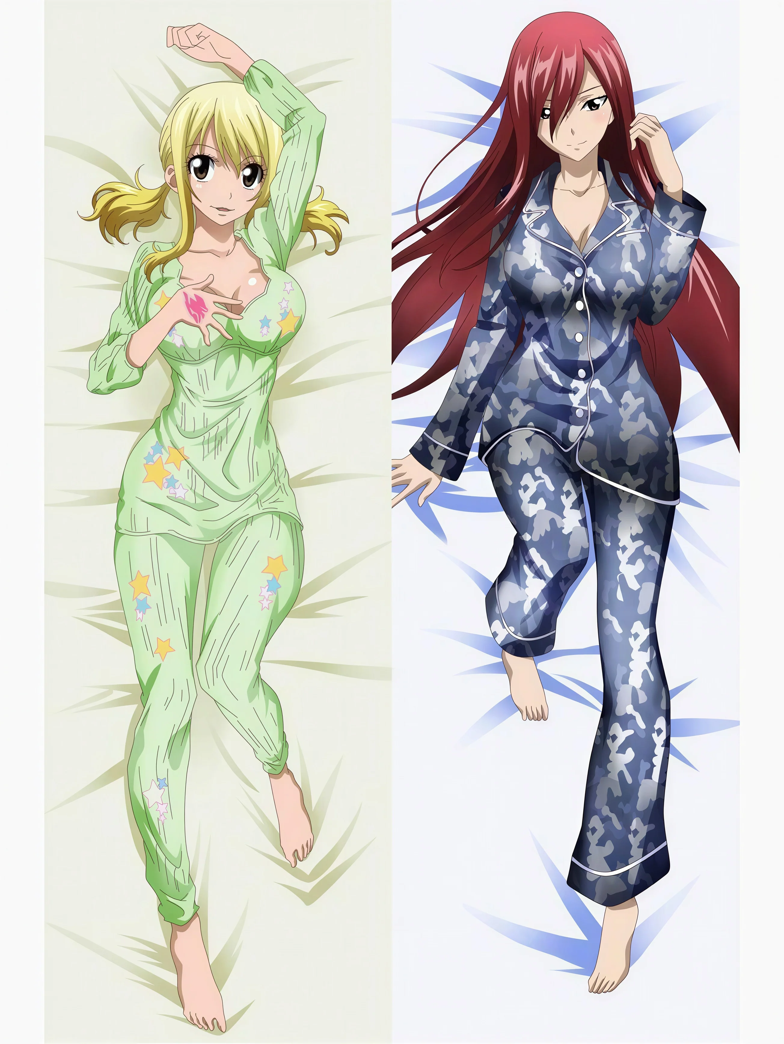 Erza & Lucy Body Pillow <br/> Erza & Lucy Pyjama - Image 2