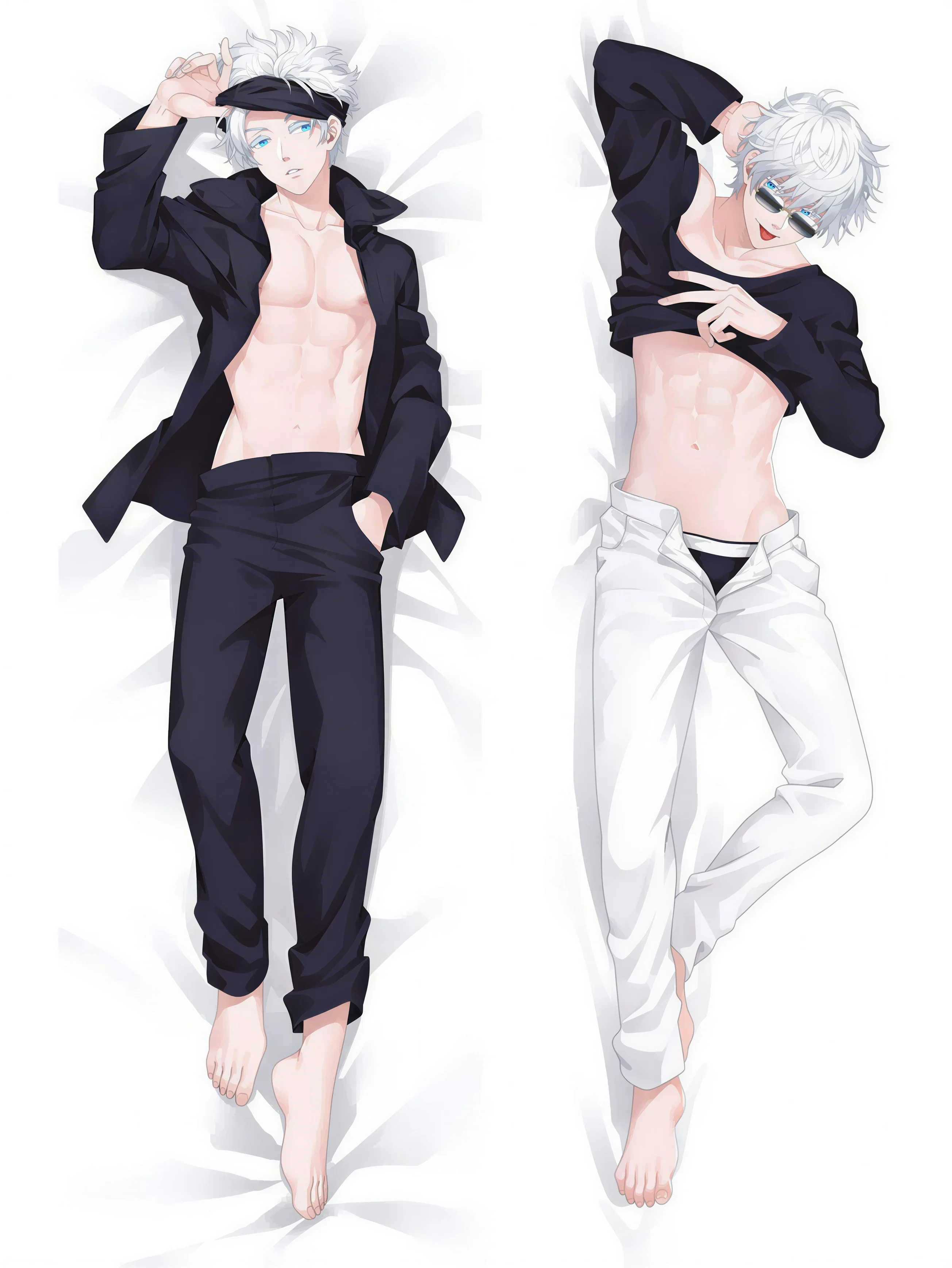 Satoru Gojo Body Pillow <br/> Gojo Satoru mit Glas - Image 2