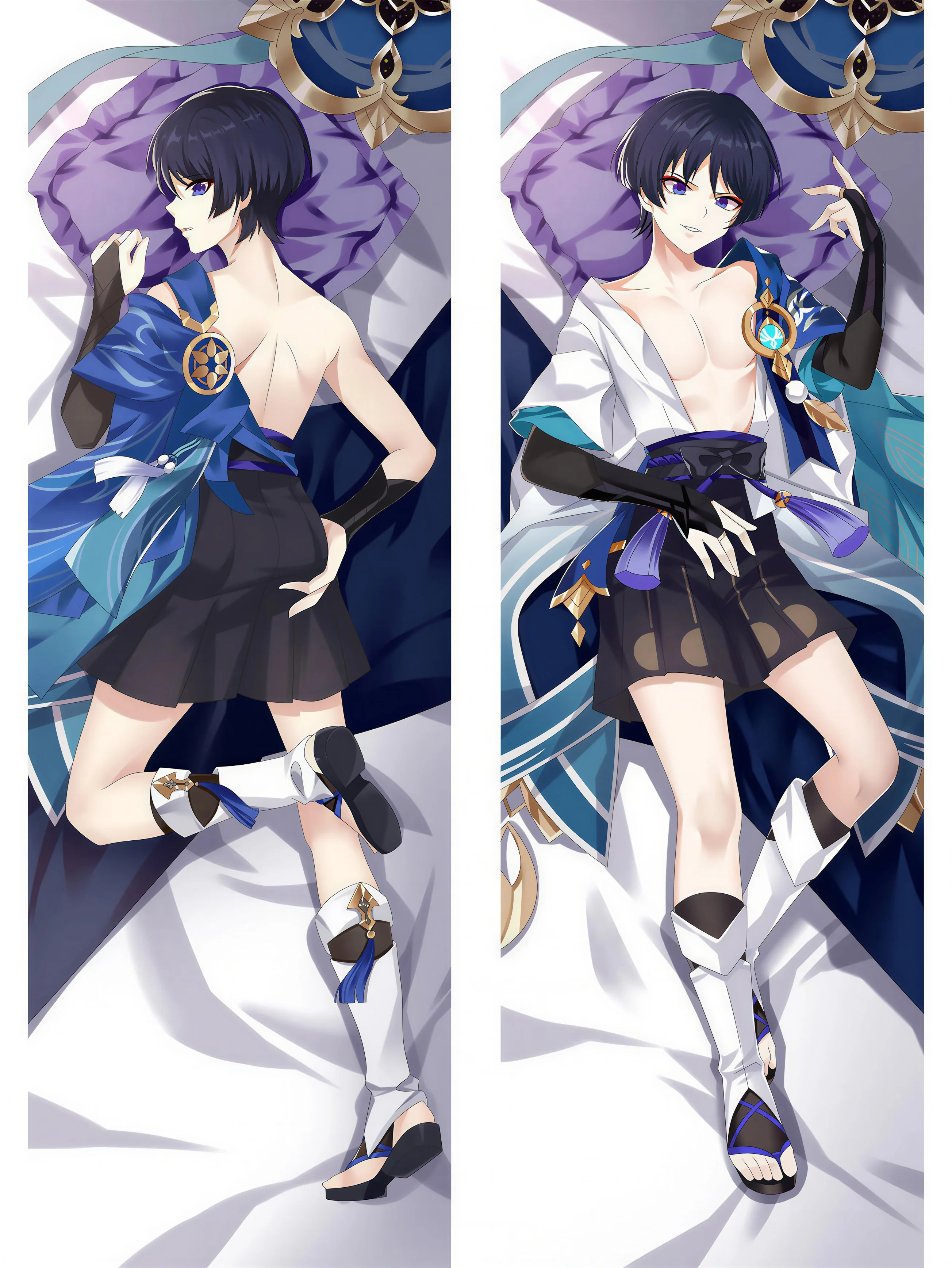 Husbando Scaramouche Körper-Kissen <br/> Scaramouche - Image 2