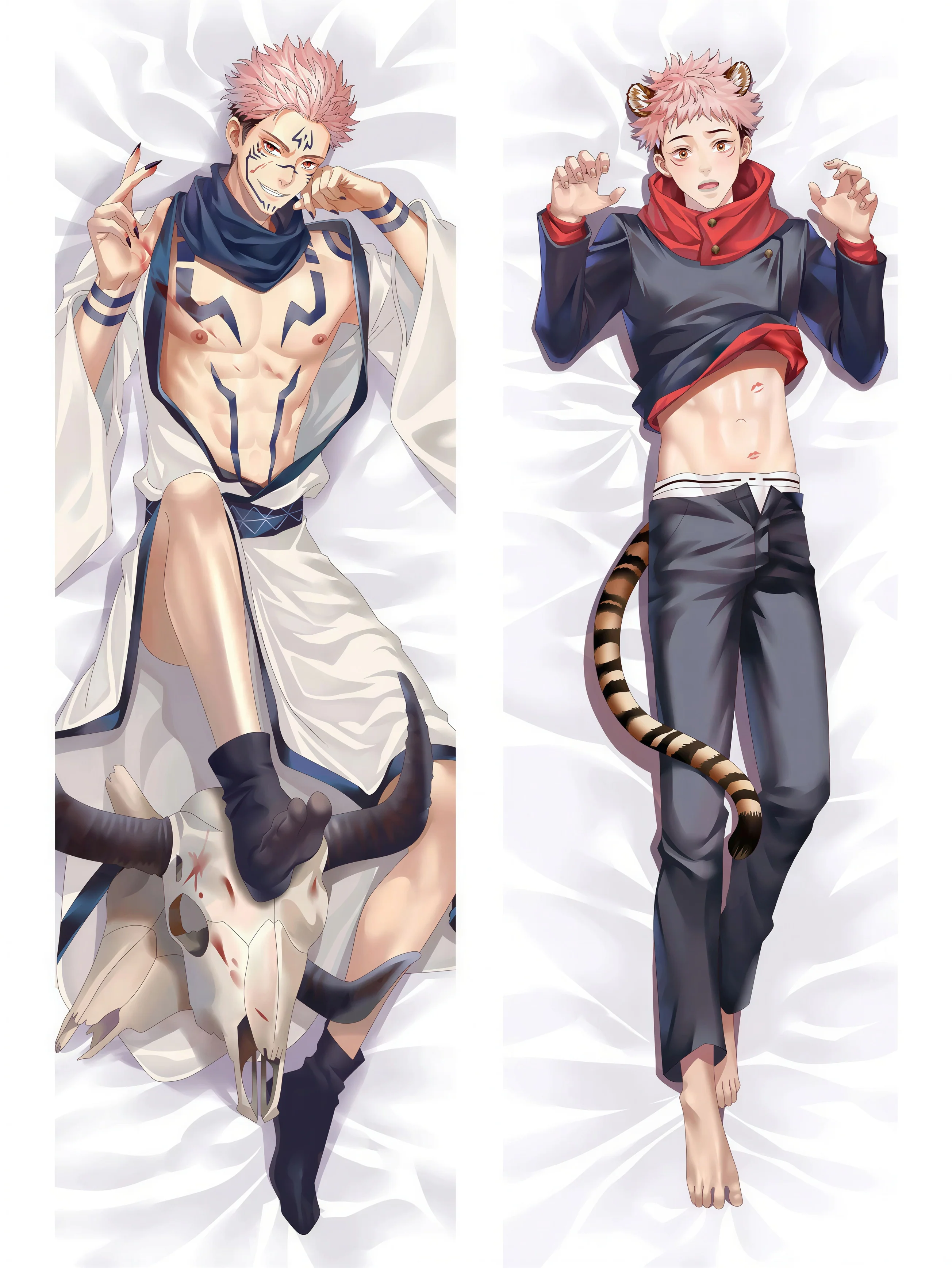 Itadori X Sukuna Körper-Kissen <br/> Itadori Sukuna - Image 2