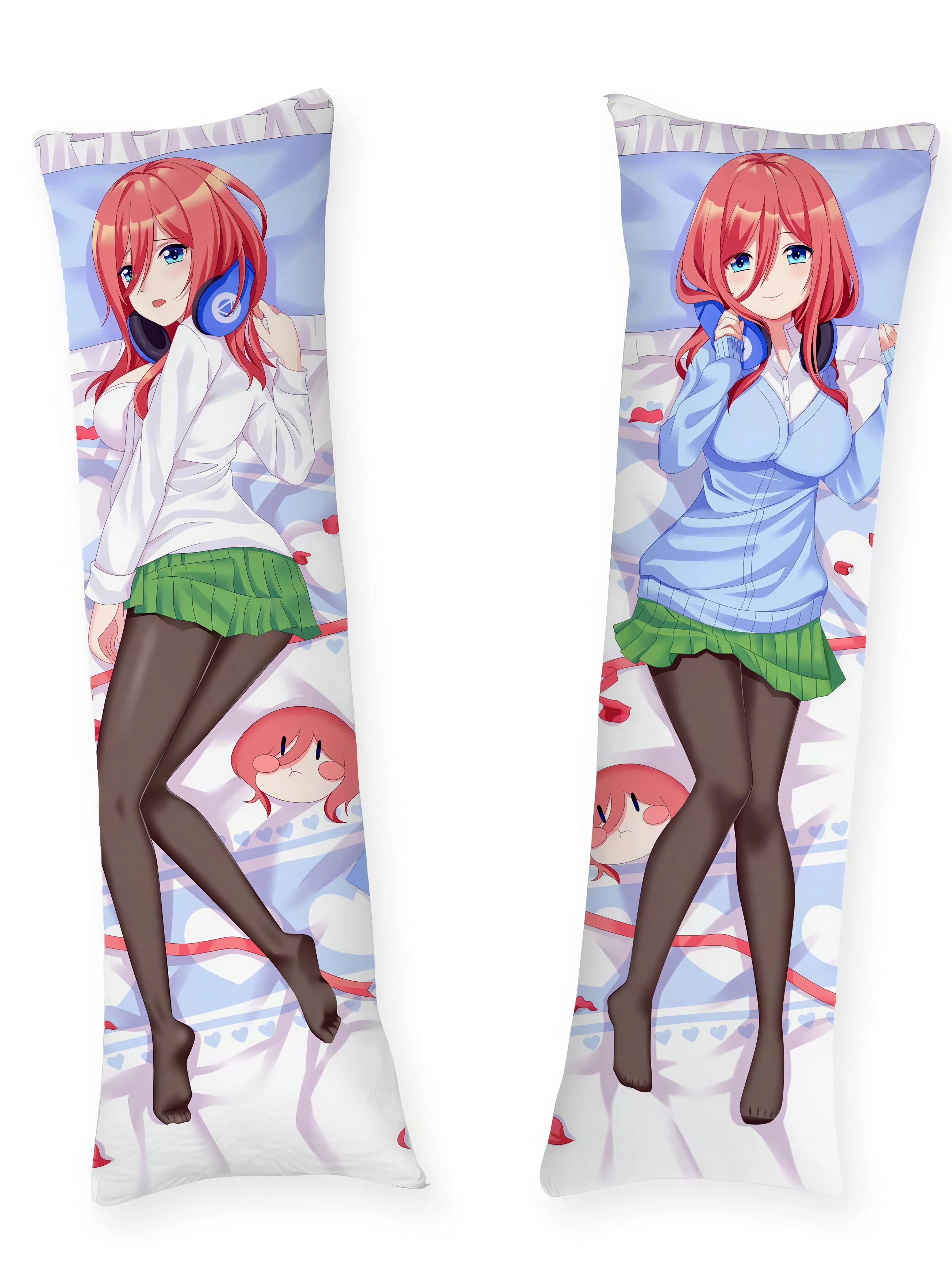 Miku Nakano Body Pillow <br/> Miku Nakano Kopfhörer