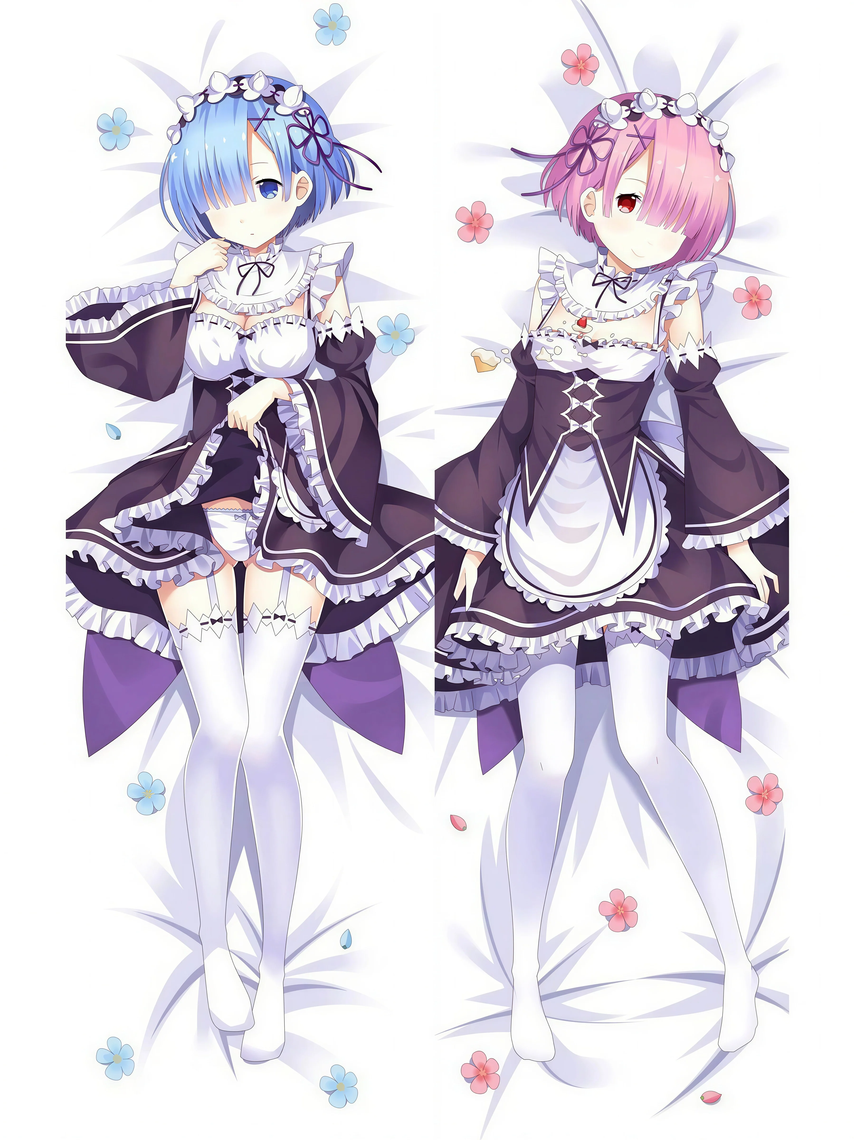 Rem und Ram Body Pillow <br/> Rem mit Ram - Image 2