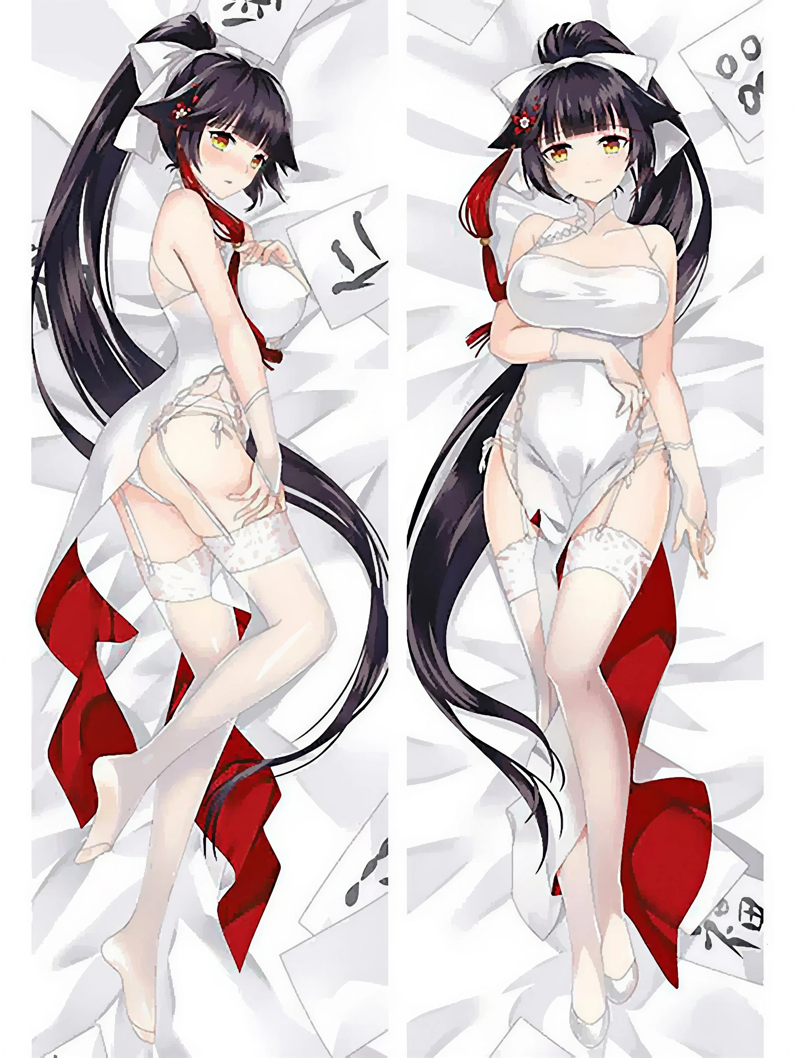 Takao Body Pillow <br/> Takao im Bett - Image 2