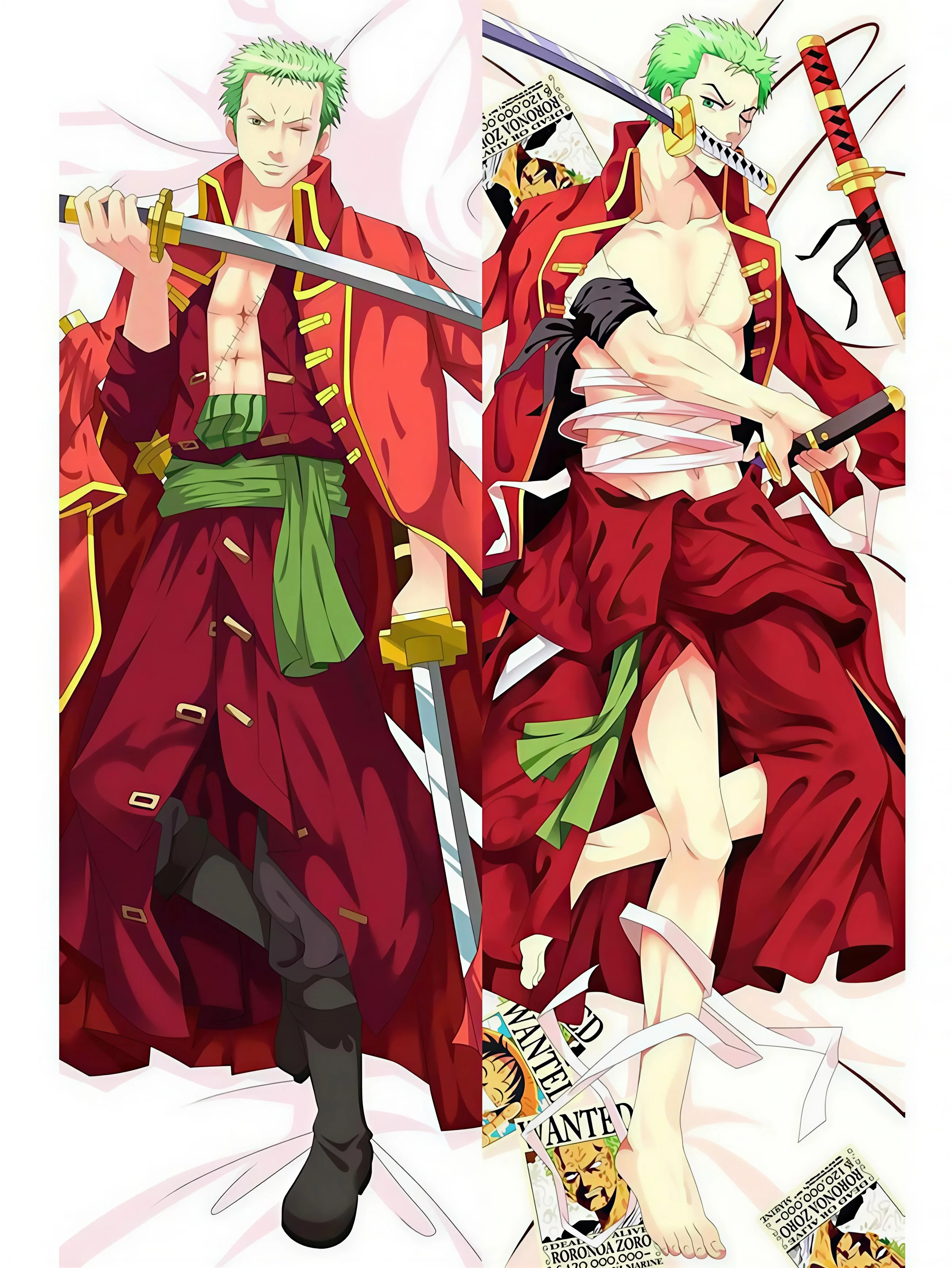 Zoro Körper Kopfkissen <br/> Zoro Husbando - Image 2